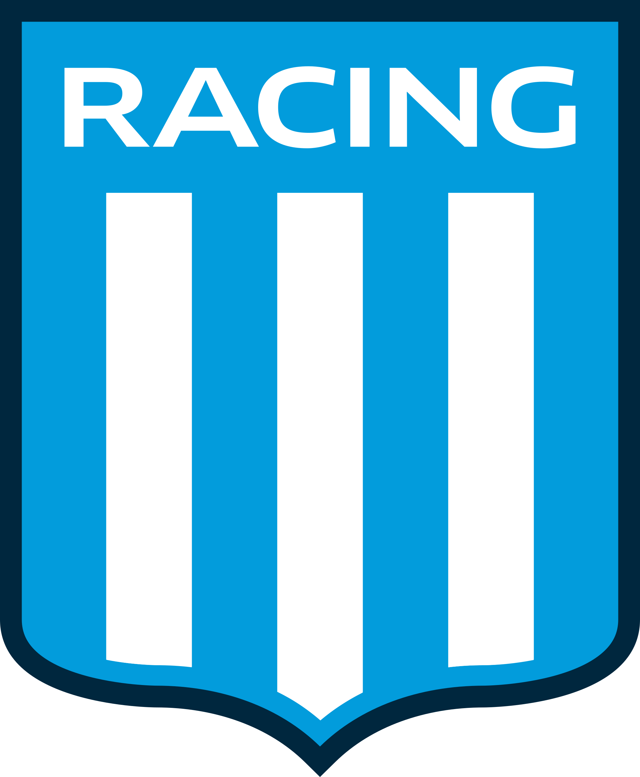 escudo de racing logo